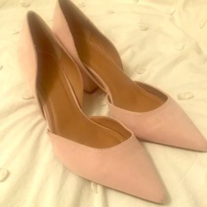 ASOS blue pink pumps